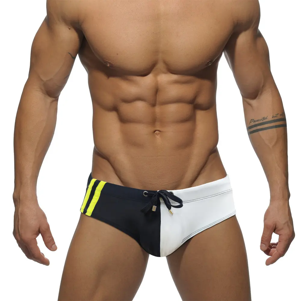 Men's Simplicity Color Matching Sports Style Sexy