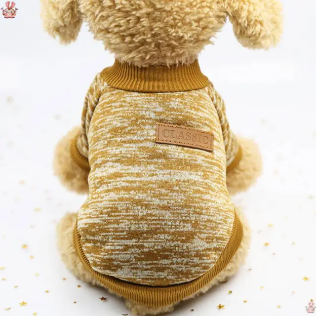Winter Small And Medium Size Dog Pet Clothes Warm Khaki - Shop at LoveMi