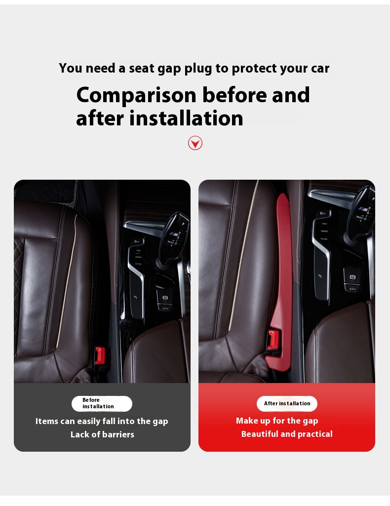 Car Storage Box Car Seat Gap Plug - Image 31