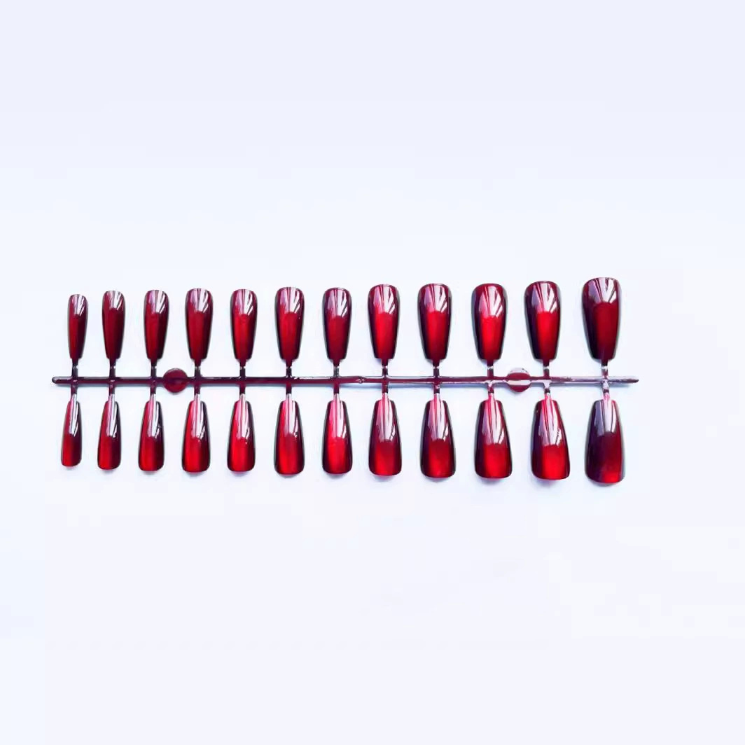 Wearable Nail Sticker 30 Pieces Cat Eye Length T 3