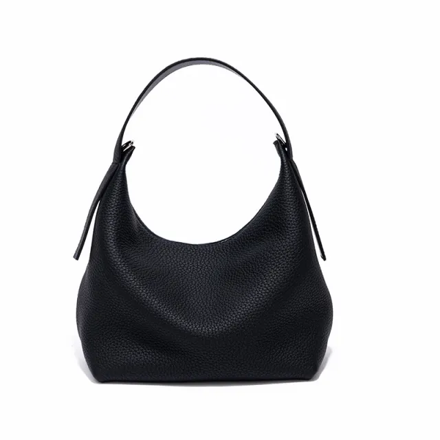 Casual First Layer Cowhide Women's Handbag Black - Shop at LoveMi