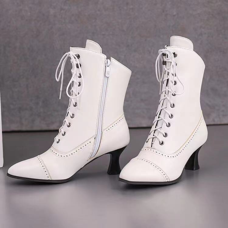 Women’s High Heel Martin Boots
