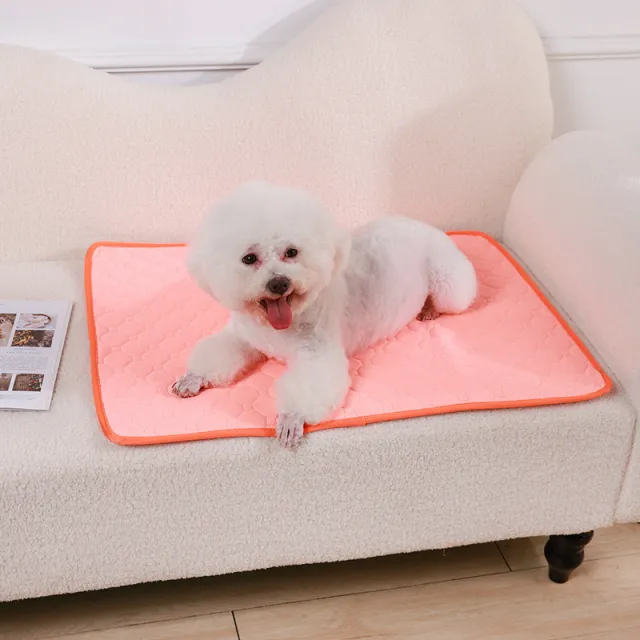 Urinal Pad For Pet Washable Dog Diapers Non slip Absorbent Easy To Dry Orange - Shop at LoveMi