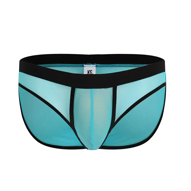 Low Waist Breathable Mesh Sexy Briefs Nylon