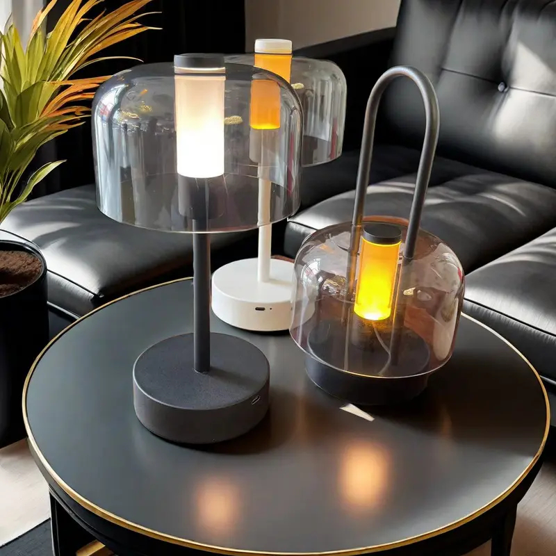 Retro Outdoor Atmosphere Night Lighting Charging Lamp