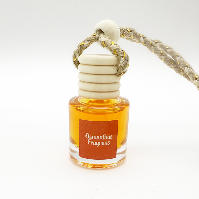 Car Scented Glass Bottle Pendant