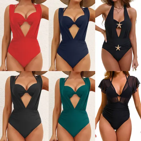High-waisted Two-piece Bikini Swimsuit