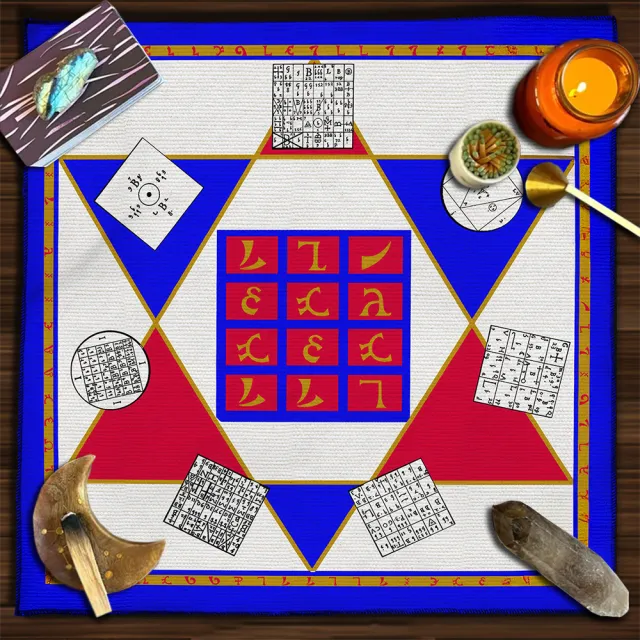 Moon Geometric Card Board Game Tarot Tablecloth Tlb831 - Shop at LoveMi