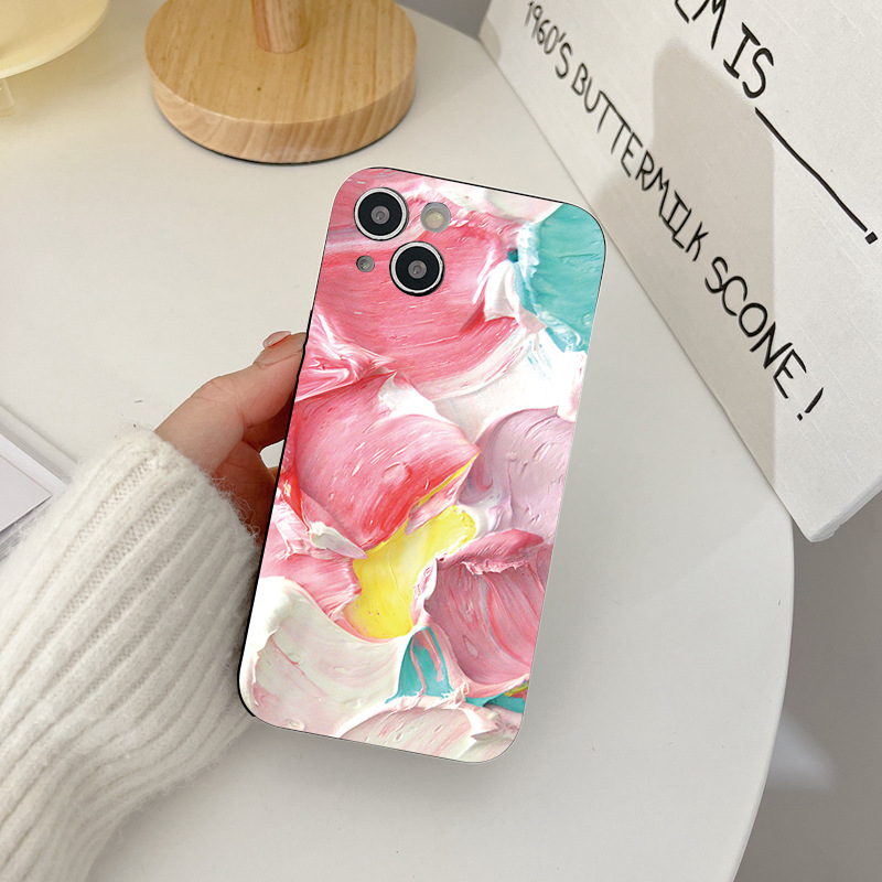 Oil Painting Flowers Phone Case Liquid Protection - Image 6