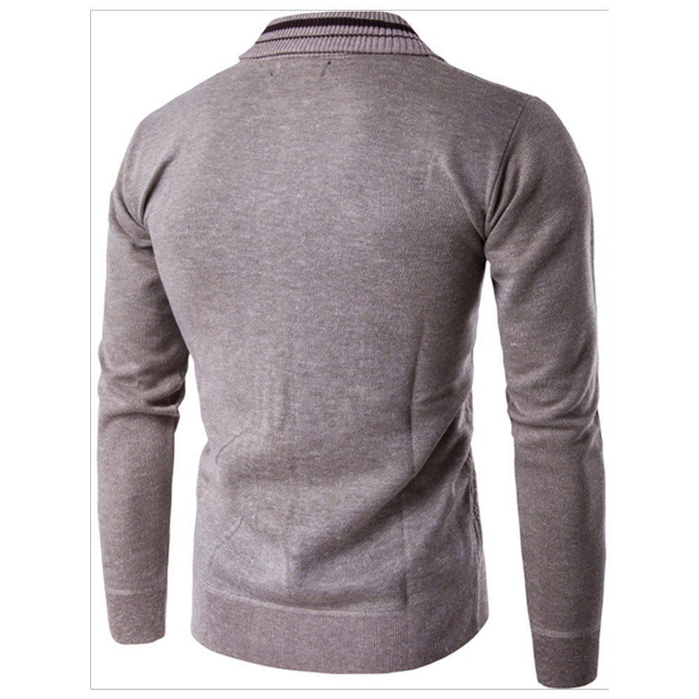 Title 6, New European and American Mens Thickened Cardi...