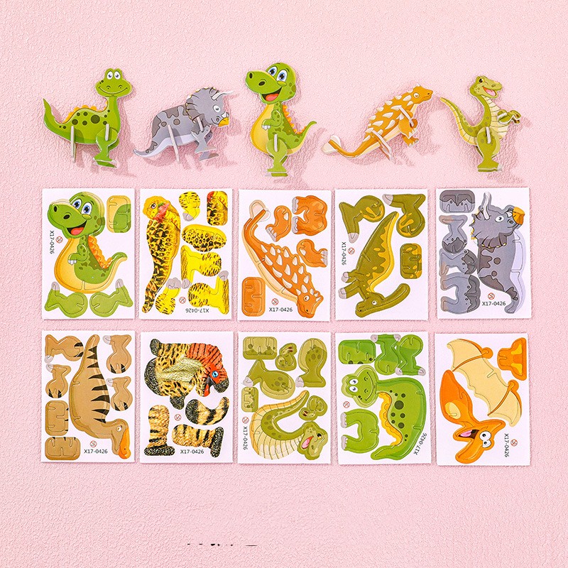 Dinosaur Puzzle Random One