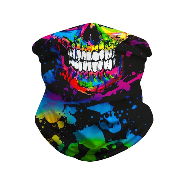 Skull Digital Men And Women Outdoor Mask Sport Climbing Insect proof Bxha031 Free Size - Shop at LoveMi