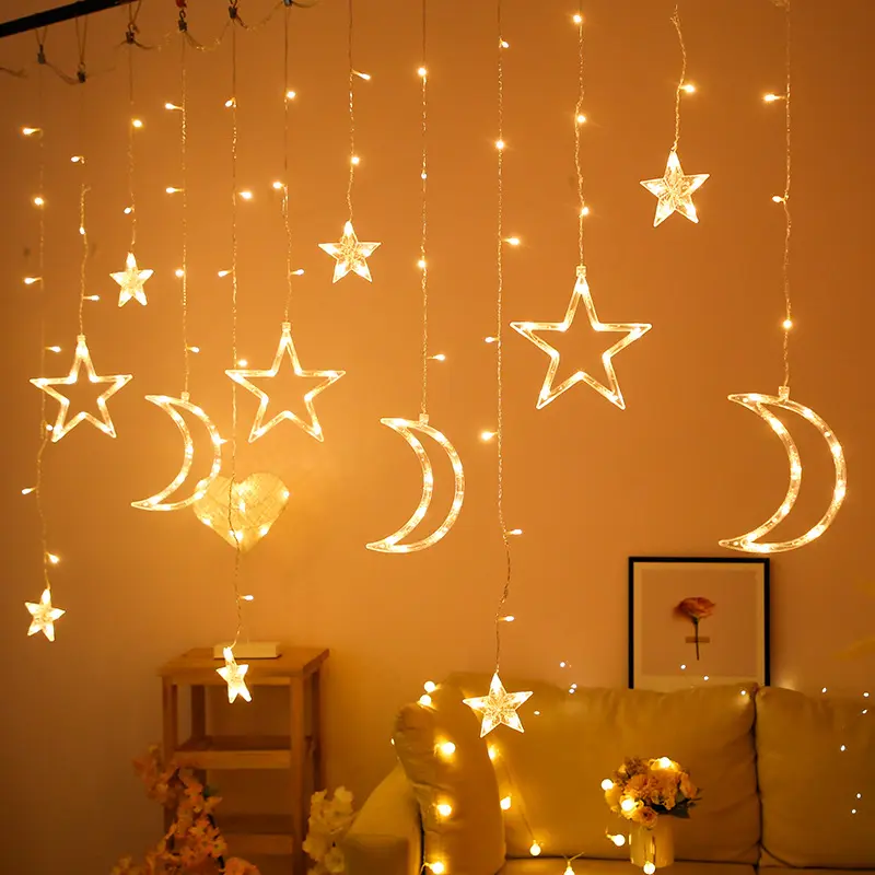 Room Decorations Arrangement Led Colored Lamp Star