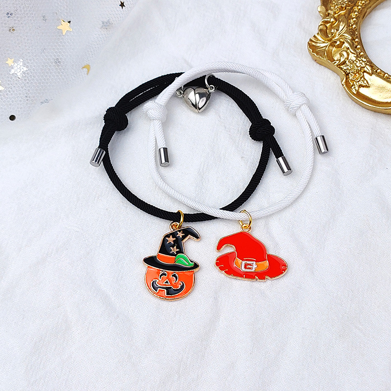 Love Magnet Suction Halloween Couple Bracelet