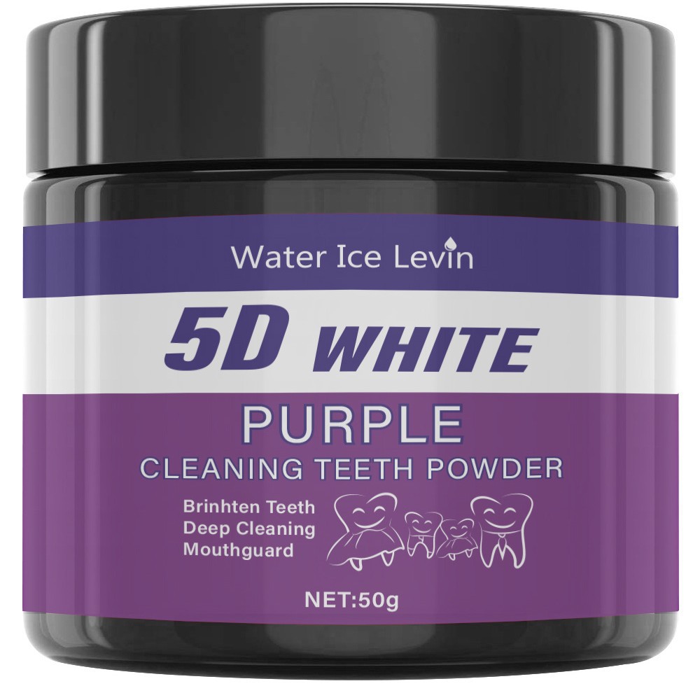 Purple Tooth Powder Breath Toothpaste