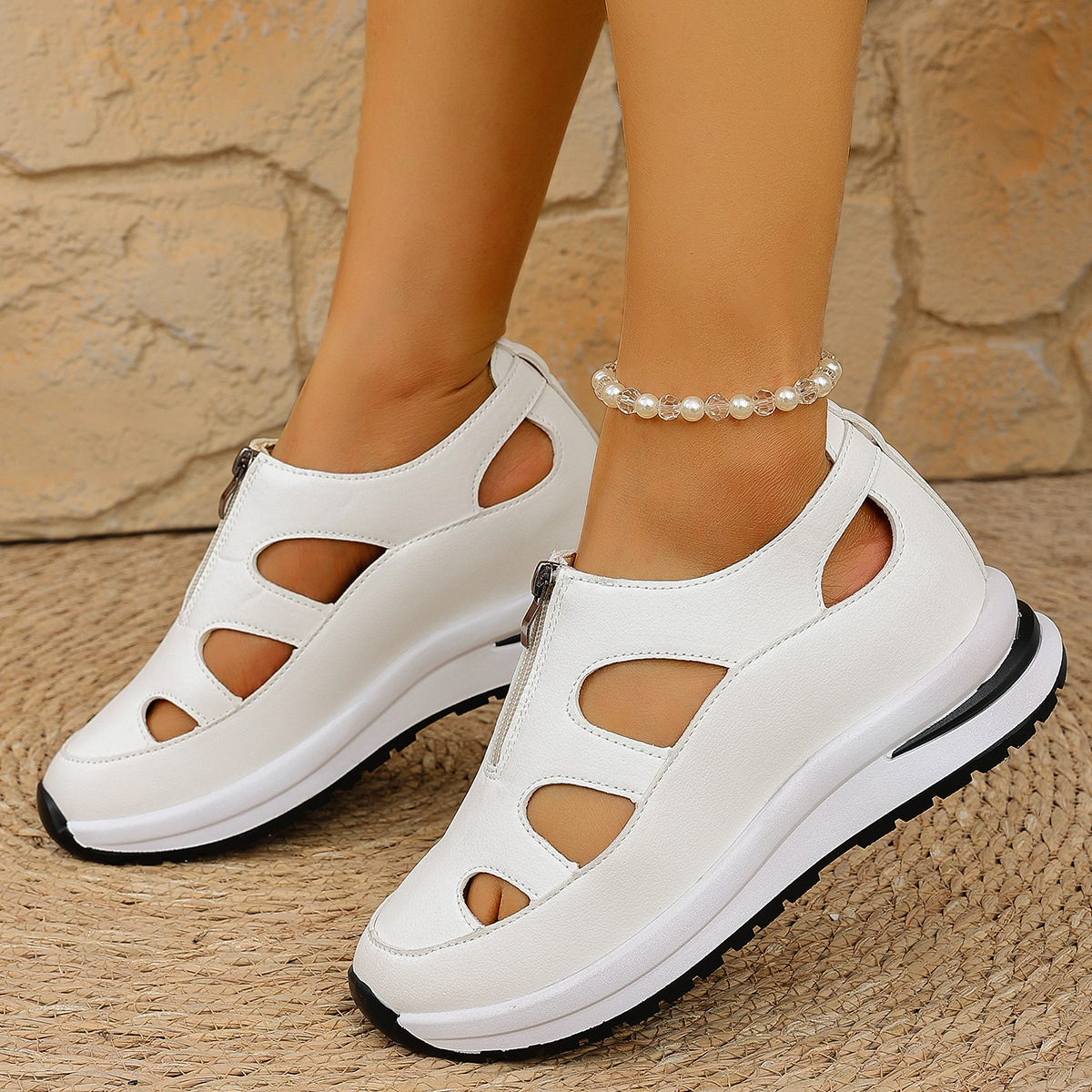 women’s casual chunky sandals for walking