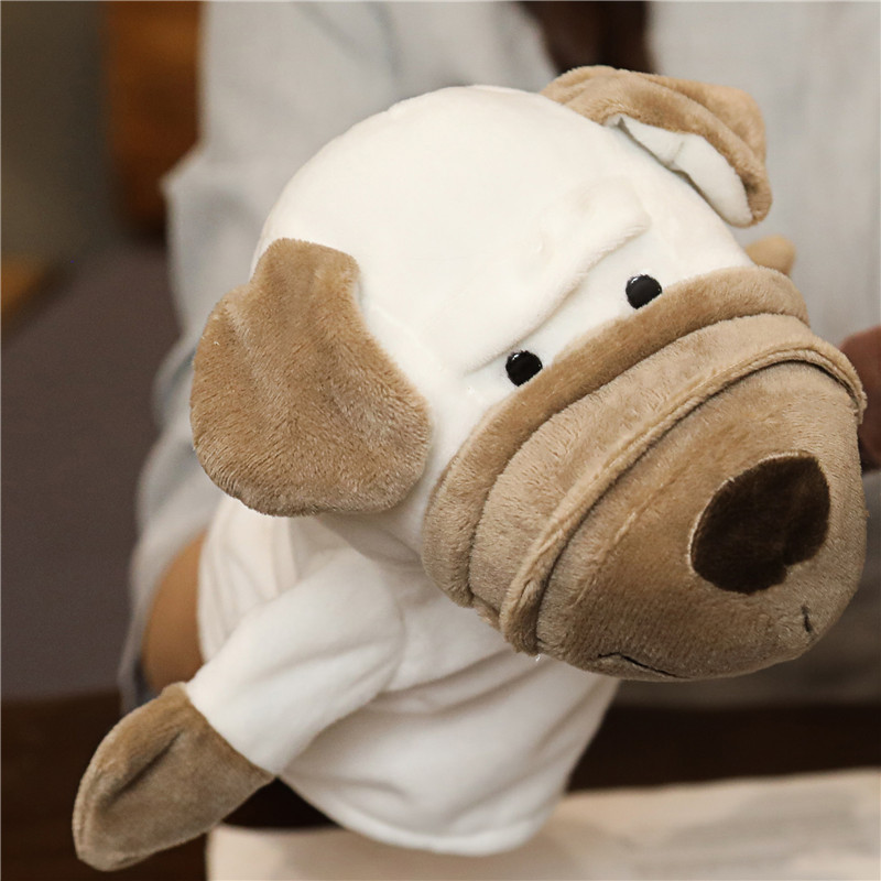 White Dog Puppet