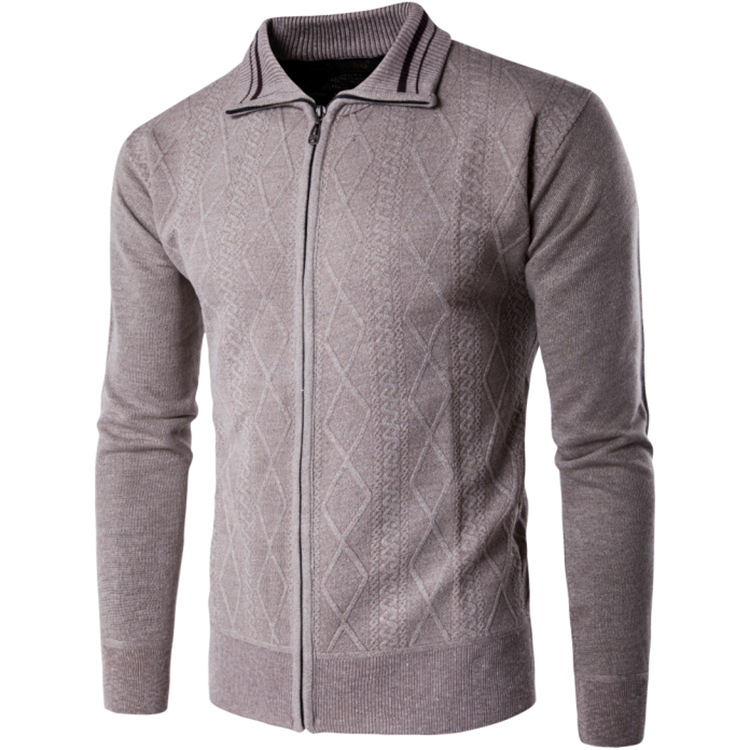 Title 4, New European and American Mens Thickened Cardi...