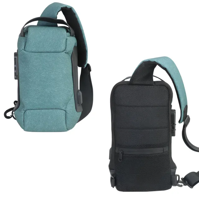 Oxford Cloth Sports Messenger Bags Shoulder Green - Shop at LoveMi