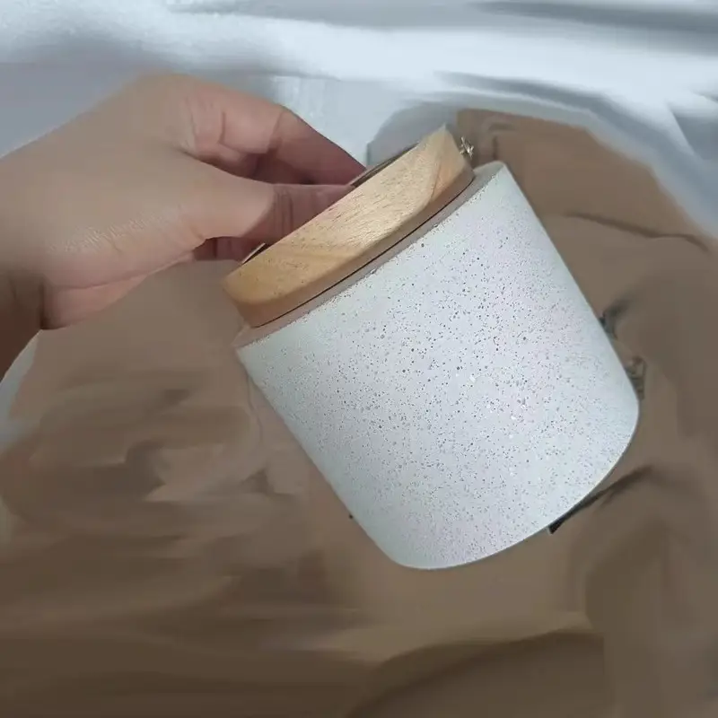 Cement Japanese-style Log Silent Corridor Ceiling Lamp