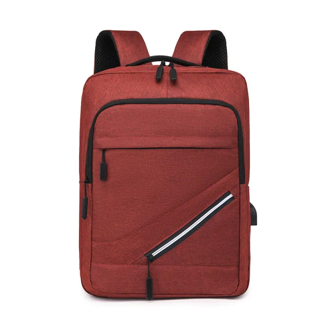 Men's Fashion Casual Multi functional Large capacity Backpack Red - Shop at LoveMi