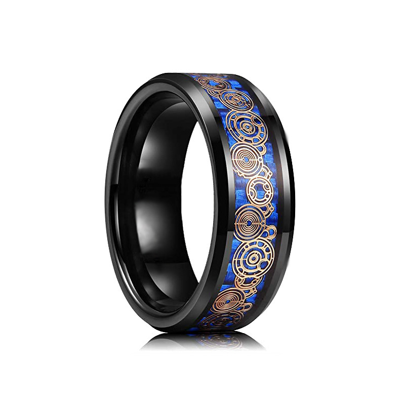 Personalized Men's Stainless Steel Ring