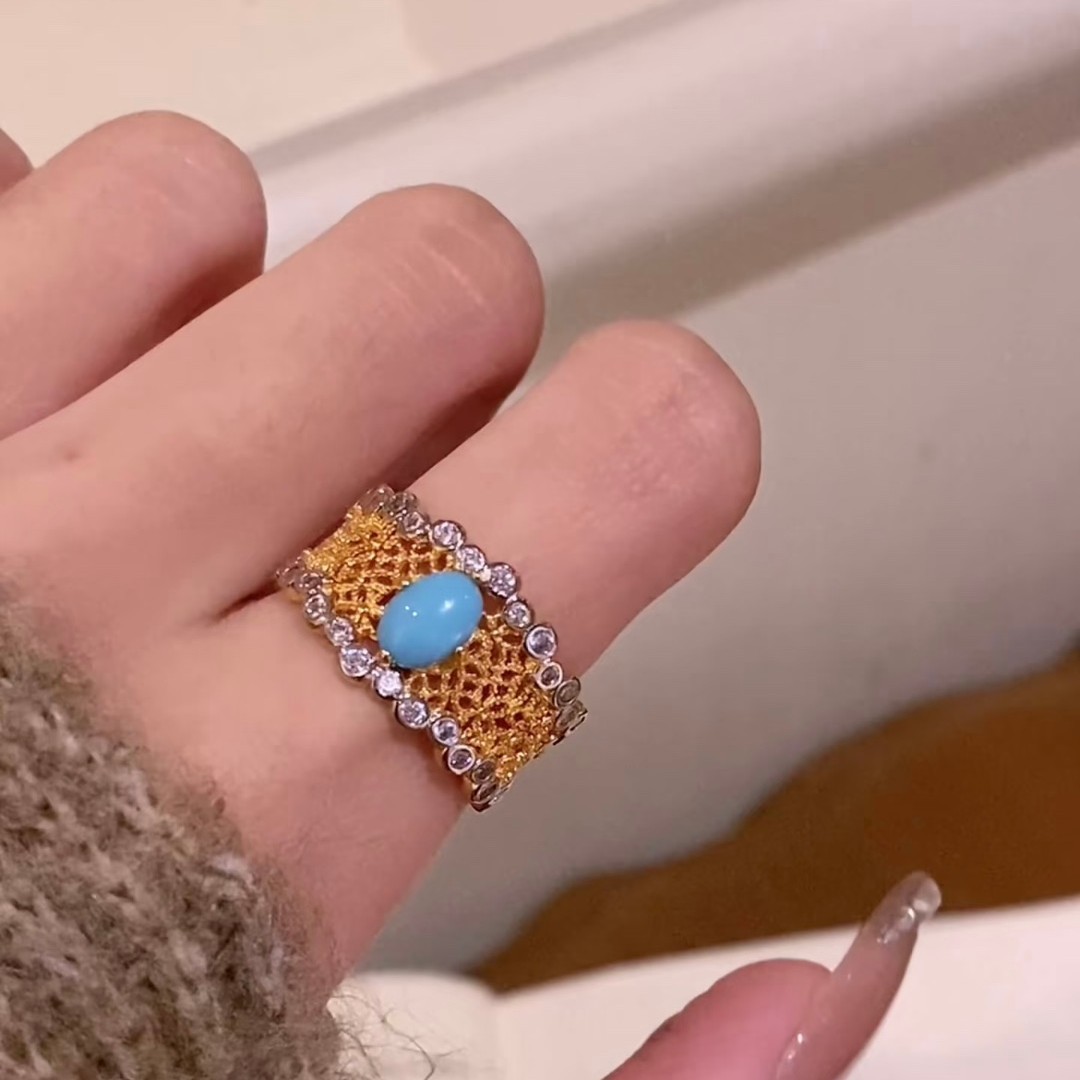 High-end Unique Niche-design Light-luxury Ring