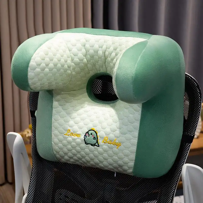 Leisure Cartoon Printed Ice Silk Nap Cushion