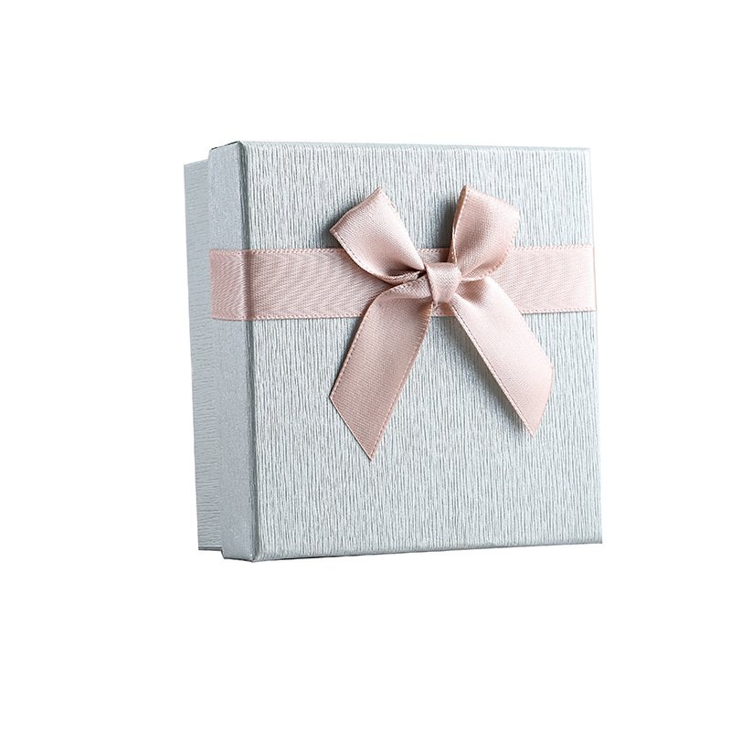 New Lenny Pattern Bow Jewellery Box Jewelry Box Stud Earrings Box Ring Box Bracelet Box Necklace Box