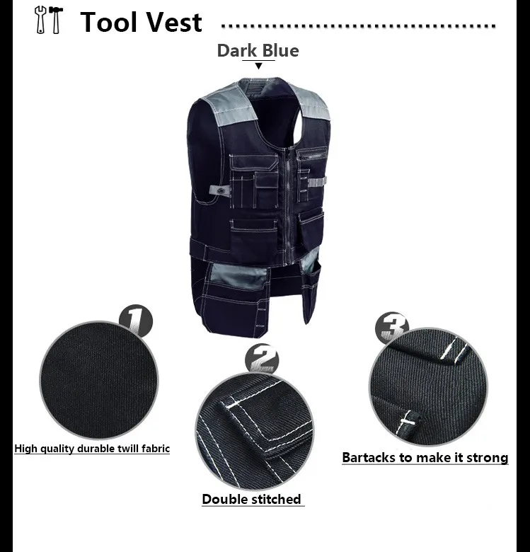 Title 6, Multifunctioneel gereedschapsvest met meerdere ...