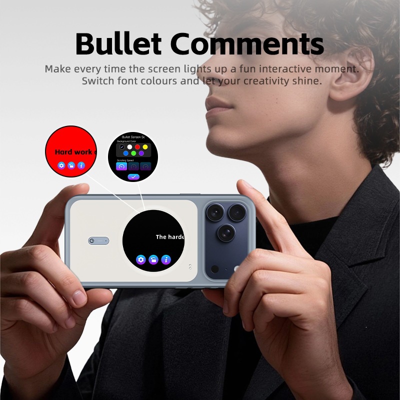 HD Round-Screen DIY Casting Phone Case 2