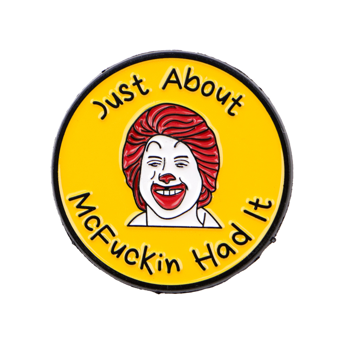 Sloth Clown Sunflower Brooch Cartoon Metal Badge