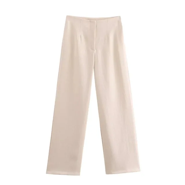 Side Slit Off the shoulder Top Wide Leg Pants Suit Pants - Shop at LoveMi