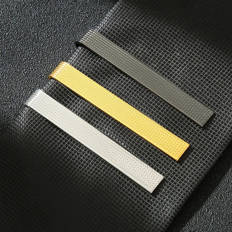 Fashionable One-word Tie Clip Solid Color Simple Elegant Everyday Fashion Bridegroom Tie Decoration