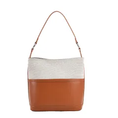 New Simple Rui Camp Bucket Bag All-match Fashion Portable Crossbody - Brown - View 1