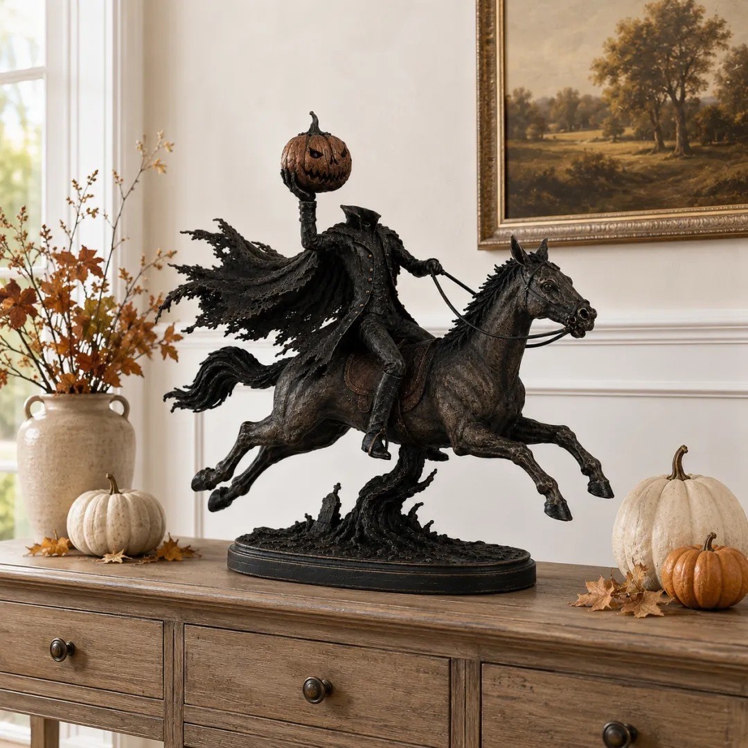 Headless Horseman Statue Ornament, picture 2 of 4