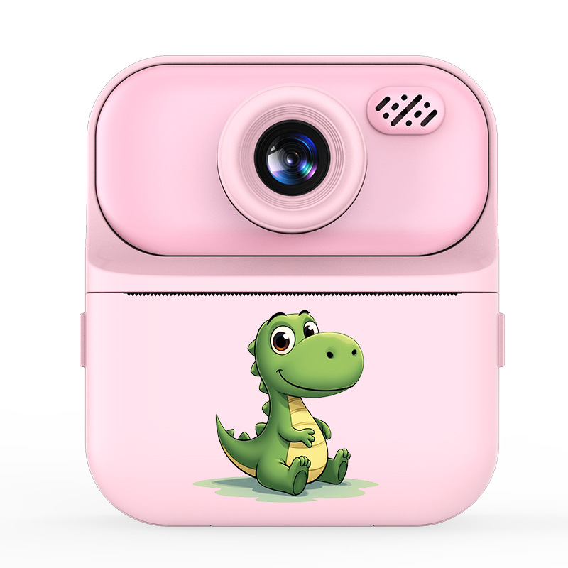 Childrens Print-on-Demand Camera With HD Cartoon Design And Dual Cameras