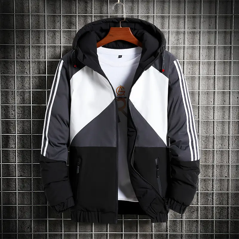 Down Cotton-padded Coat Men's Autumn And Winter Sports Double-sided