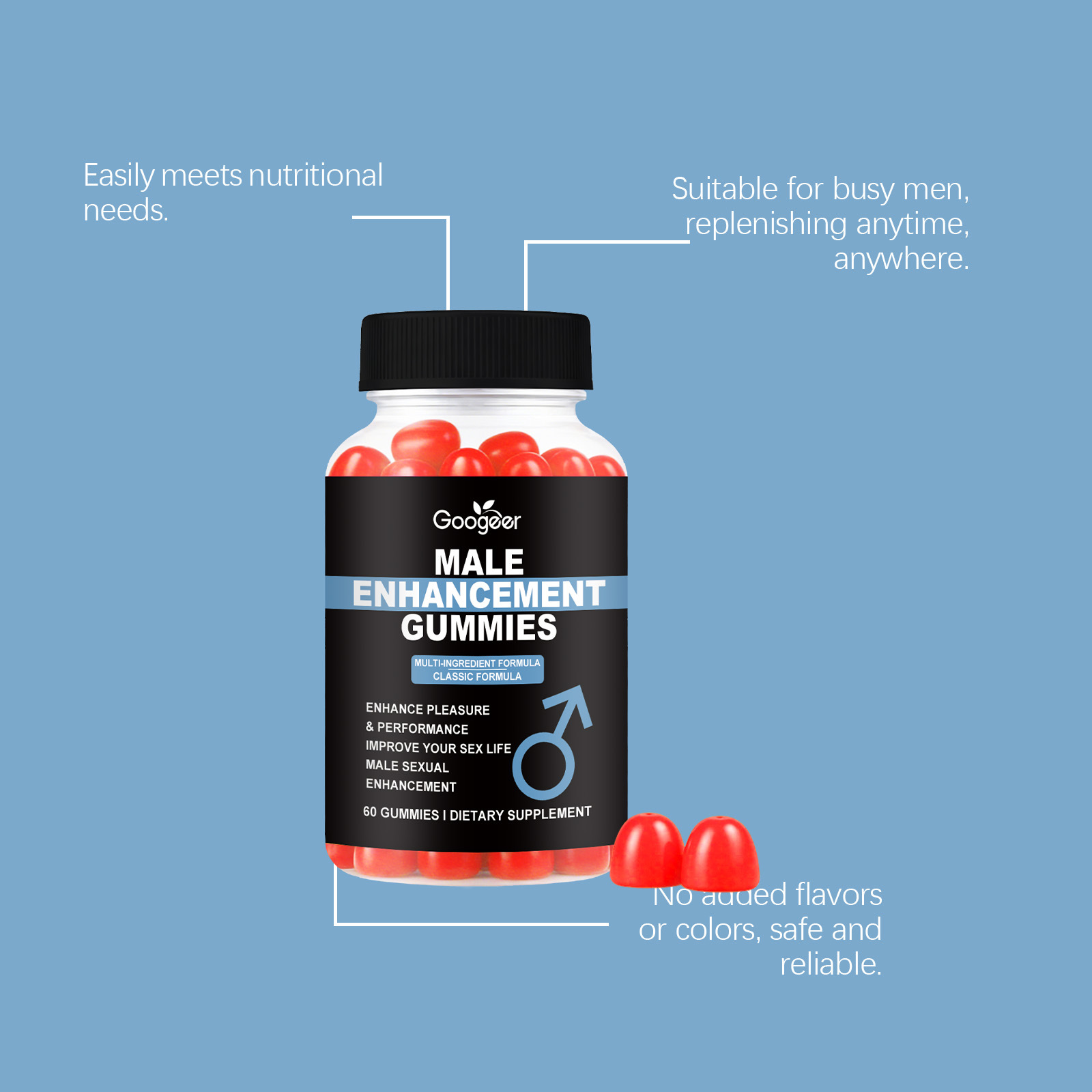 Mens Vitality Gummies
