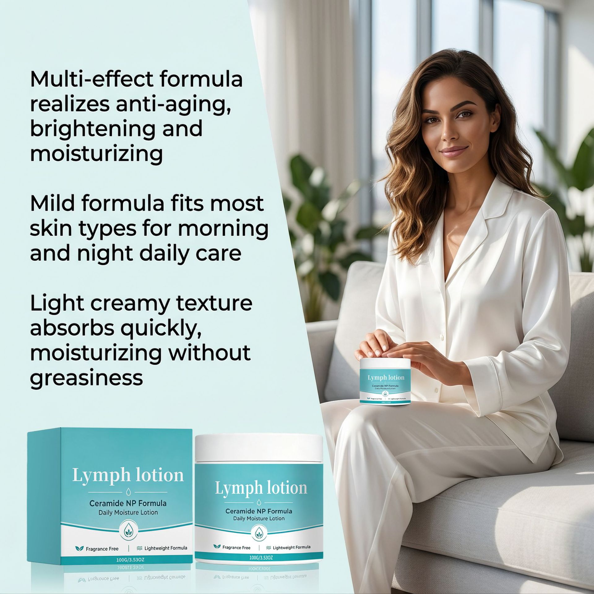Crème hydratante visage quotidienne — 100 g 1