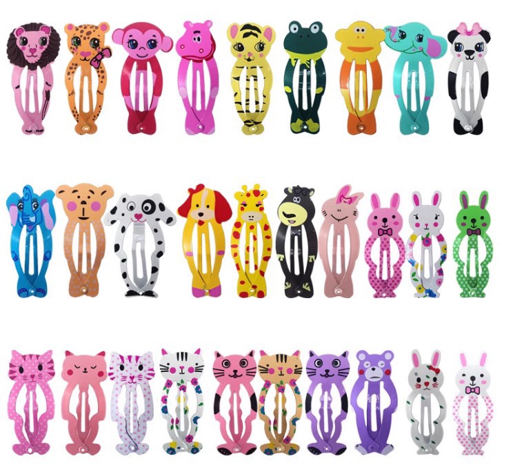 Title 4, Cute Printed Animal Hair Clip Headwear