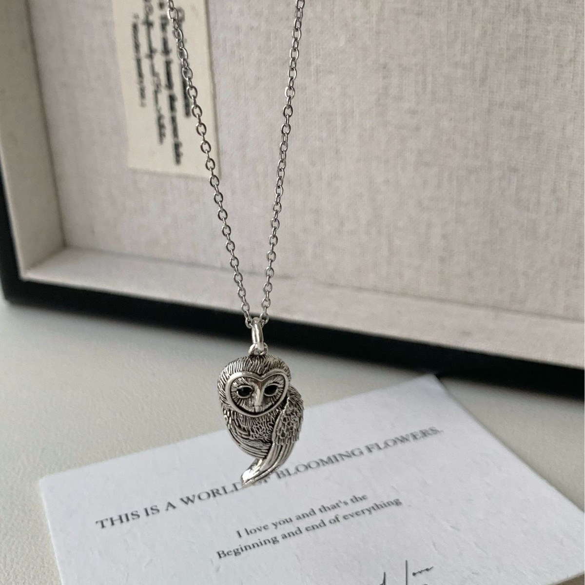 Creative And Versatile Owl Animal Necklace