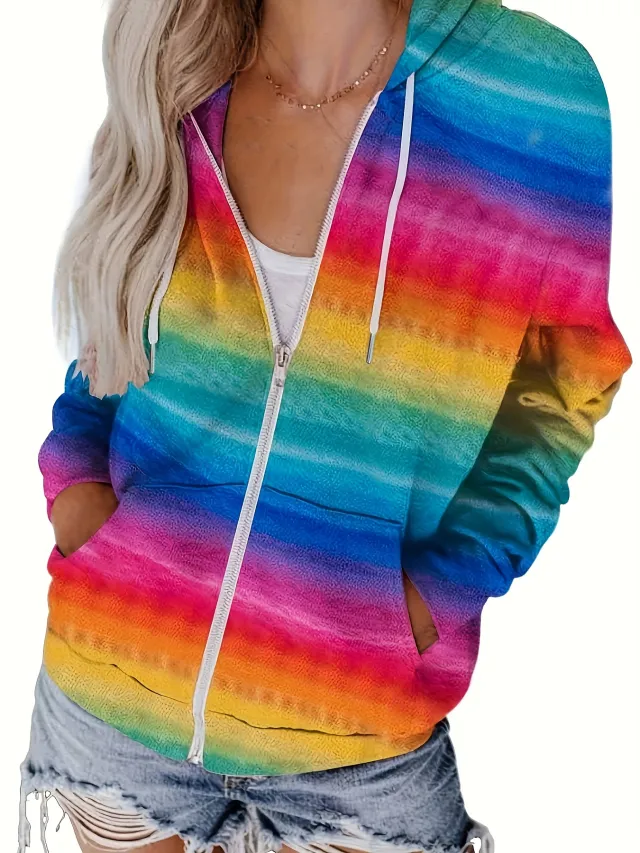 European And American Zipper Cardigan Fashion Casual Zhlls14229 4Xl - Shop at LoveMi