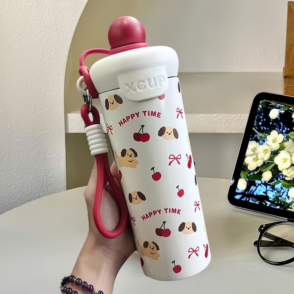 Insulated Cup Floating Kettle Cartoon Design