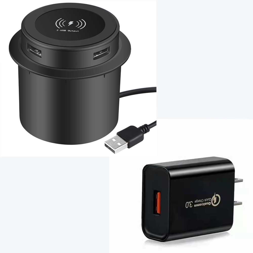 Wireless Charger With Adapter