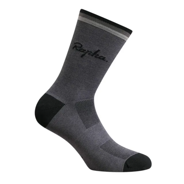 Sweat absorbent Breathable Elastic Strong Four Seasons Available Mountain Cycling Socks Gray - Shop at LoveMi