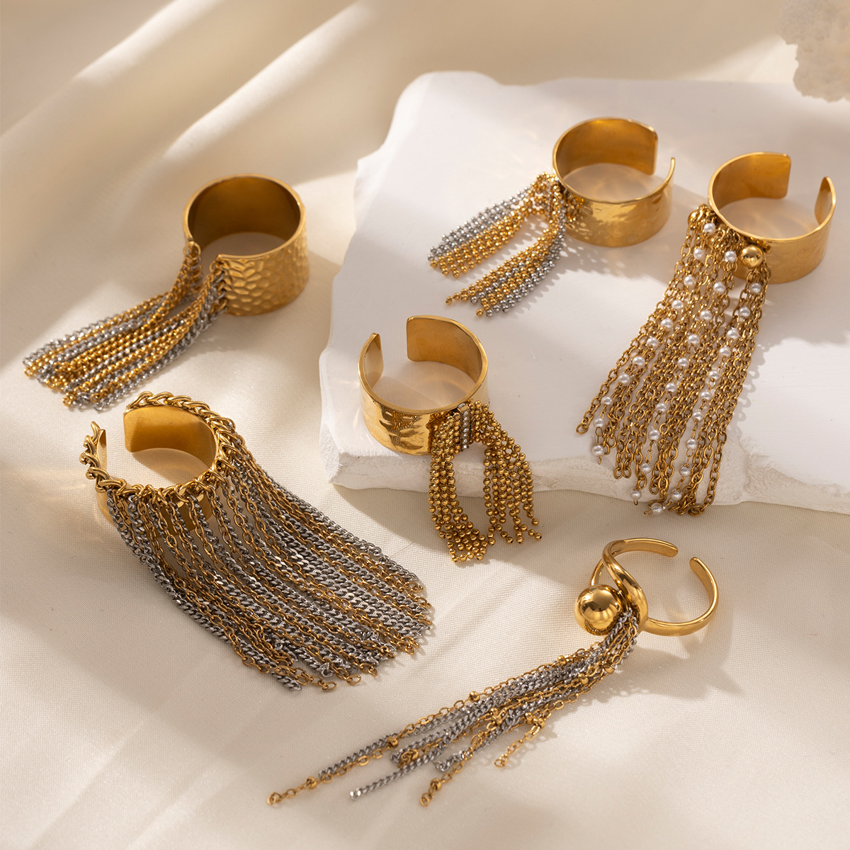 Stainless Steel RingTitanium Steel Niche And Premium