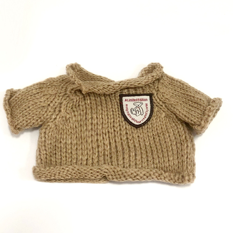 Khaki Labeling Sweater