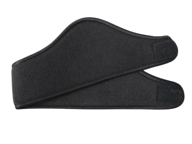 Polar Fleece Double Layer Thermal Hair Band Ski Outdoor Windproof Ear Protection Headwear Black - Shop at LoveMi