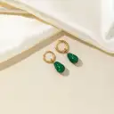 Waterdrop-shaped Natural Stone Earrings For Women view 12